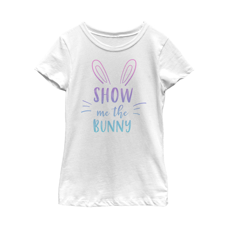 Girl's Lost Gods Easter Show Me the Bunny T-Shirt