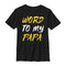 Boy's Lost Gods Father's Day Word Papa T-Shirt
