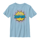 Boy's Lost Gods Father's Day Retro Comic Super Dad T-Shirt