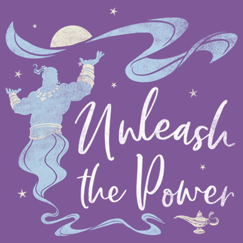 Girl's Aladdin Genie Unleash the Power T-Shirt