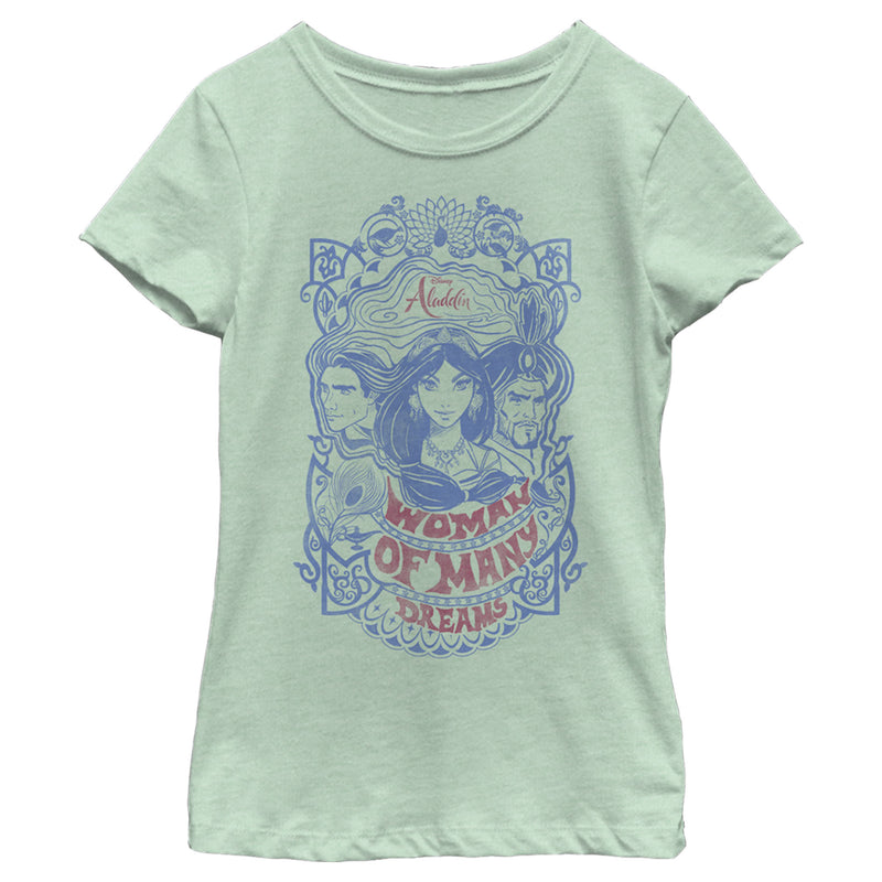 Girl's Aladdin Woman of Many Dreams T-Shirt