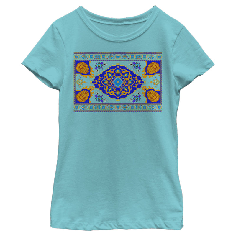 Girl's Aladdin Magic Carpet View T-Shirt