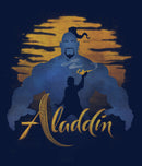 Boy's Aladdin Aladdin Genie Sunset Silhouette T-Shirt