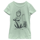 Girl's Aladdin Cartoon Abu Profile T-Shirt