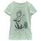 Girl's Aladdin Cartoon Abu Profile T-Shirt