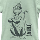 Girl's Aladdin Cartoon Abu Profile T-Shirt
