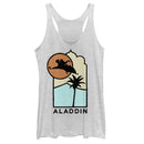 Women's Aladdin Block Carpet Ride Racerback Tank Top