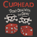 Men's Cuphead Don't Deal With the Devil Skull Cups T-Shirt