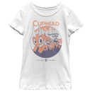 Girl's Cuphead Don't Deal With the Devil Mugman and Cuphead Run T-Shirt