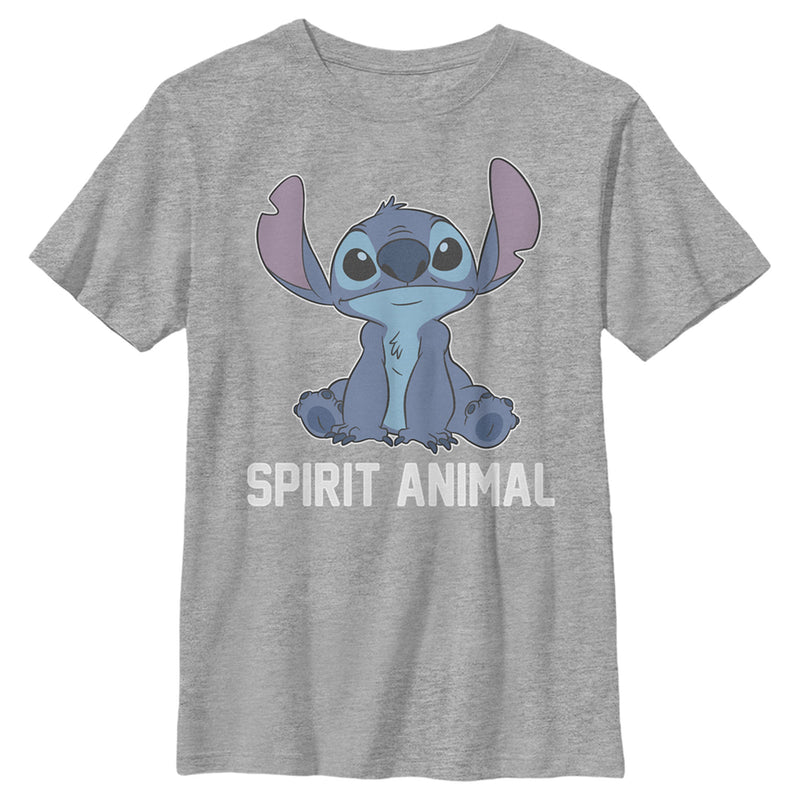 Boy's Lilo & Stitch Cute and Fluffy Spirit Animal T-Shirt
