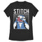 Women's Lilo & Stitch Distressed Nose Picker T-Shirt