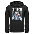 Men's Lilo & Stitch Distressed Nose Picker Pull Over Hoodie