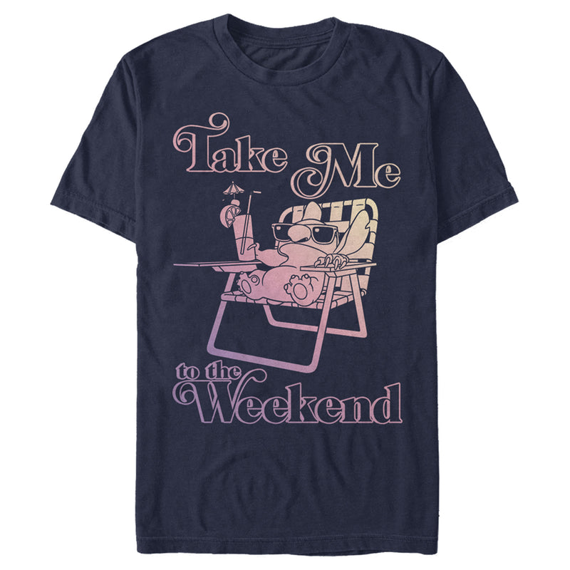 Men's Lilo & Stitch Take Me to the Weekend T-Shirt