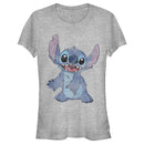 Junior's Lilo & Stitch Sketchy and Fluffy T-Shirt