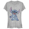 Junior's Lilo & Stitch Sketchy and Fluffy T-Shirt