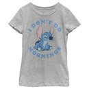 Girl's Lilo & Stitch I Don't Do Mornings Stitch T-Shirt