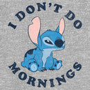 Toddler's Lilo & Stitch I Don't Do Mornings T-Shirt