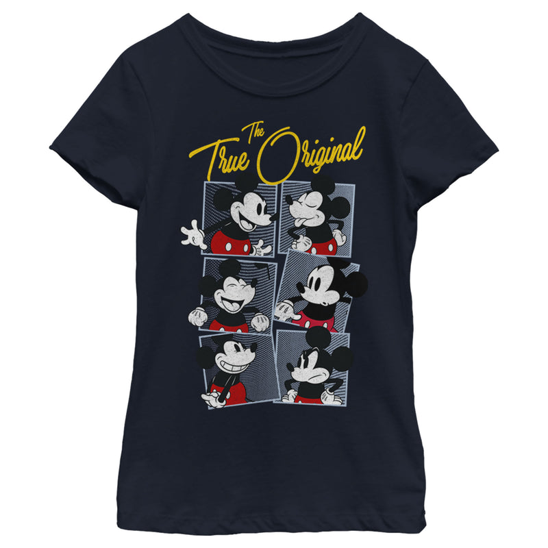 Girl's Mickey & Friends Mickey the True Original T-Shirt