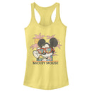 Junior's Mickey & Friends Beach Ready Mickey Mouse Racerback Tank Top