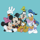 Girl's Mickey & Friends Club House Group Shot T-Shirt