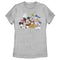 Women's Mickey & Friends Club House Group Shot T-Shirt