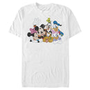 Men's Mickey & Friends Club House Group Shot T-Shirt