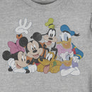 Men's Mickey & Friends Club House Group Shot Sweatshirt