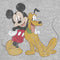 Junior's Mickey & Friends Mickey and Pluto T-Shirt