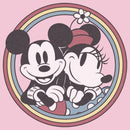 Girl's Mickey & Friends Retro Mickey and Minnie T-Shirt