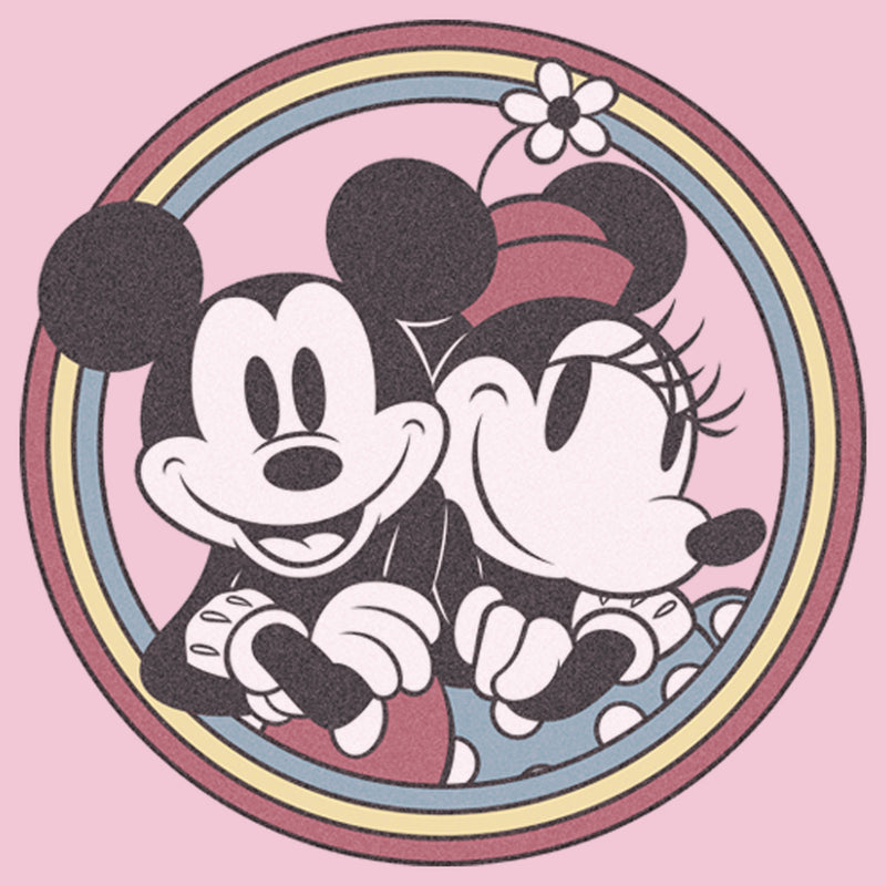 Girl's Mickey & Friends Retro Mickey and Minnie T-Shirt