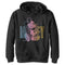 Boy's Mickey & Friends Mickey Neon Gradient Pull Over Hoodie