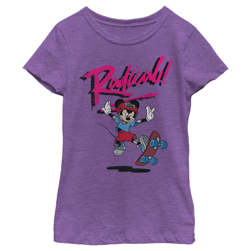 Girl's Mickey & Friends Mickey Radical T-Shirt