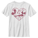 Boy's Mickey & Friends The Perfect Pair Heart T-Shirt