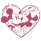 Boy's Mickey & Friends The Perfect Pair Heart T-Shirt