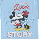 Men's Mickey & Friends True Love Story T-Shirt