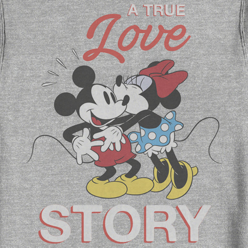 Men's Mickey & Friends True Love Story Sweatshirt