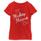 Girl's Mickey & Friends Mickey and Minnie Retro Signatures T-Shirt