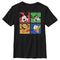 Boy's Mickey & Friends Character Grid T-Shirt