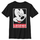 Boy's Mickey & Friends Mickey Legend Poster T-Shirt