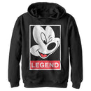 Boy's Mickey & Friends Mickey Legend Poster Pull Over Hoodie