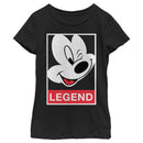 Girl's Mickey & Friends Mickey Legend Poster T-Shirt