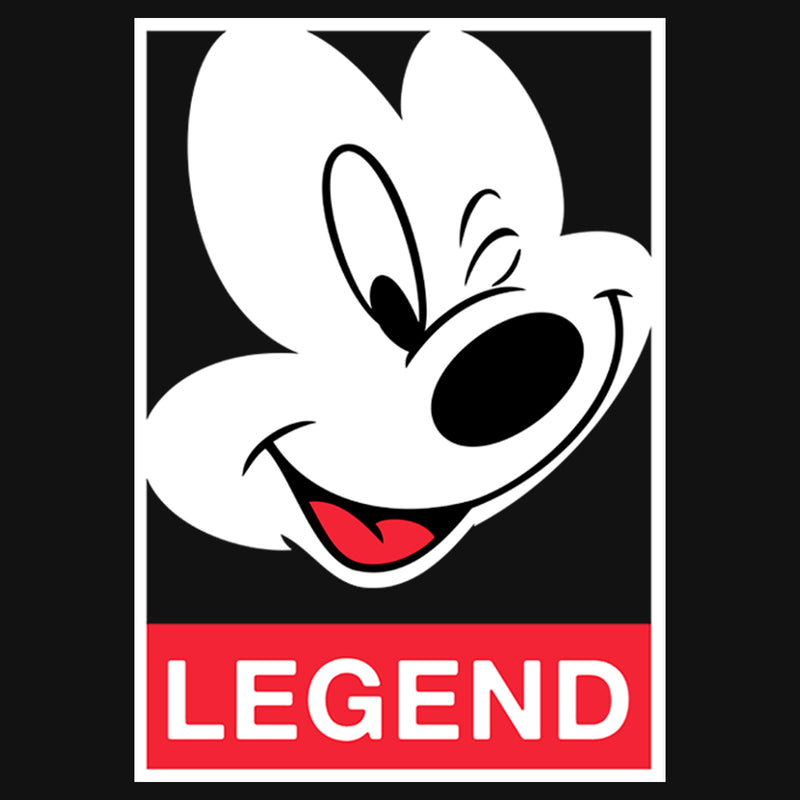 Girl's Mickey & Friends Mickey Legend Poster T-Shirt