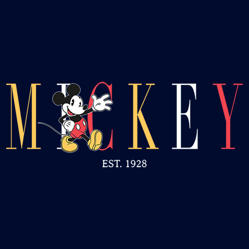 Men's Mickey & Friends EST. 1928 Logo Sweatshirt