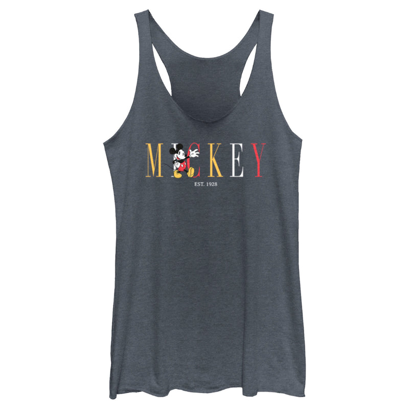 Women's Mickey & Friends Since 1928 Racerback Tank Top