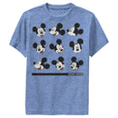 Boy's Mickey & Friends Mickey Mouse Silly Faces Performance Tee