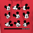 Men's Mickey & Friends Facial Expressions Pull Over Hoodie