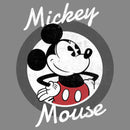 Boy's Mickey & Friends Mickey Mouse Classic Circle Performance Tee