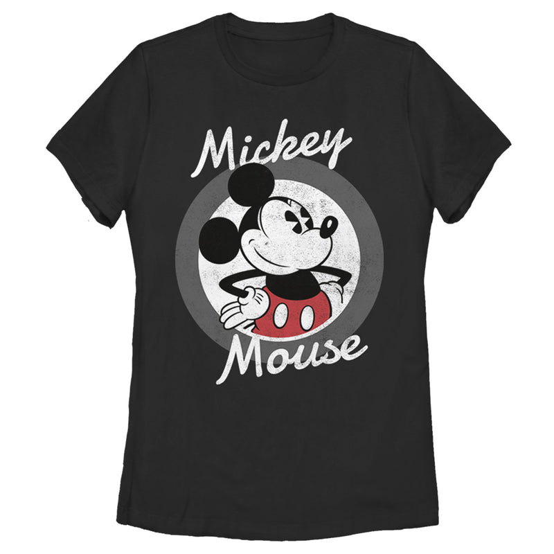 Women's Mickey & Friends Classic Circle T-Shirt