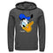 Men's Mickey & Friends Donald Duck Big Face Pull Over Hoodie