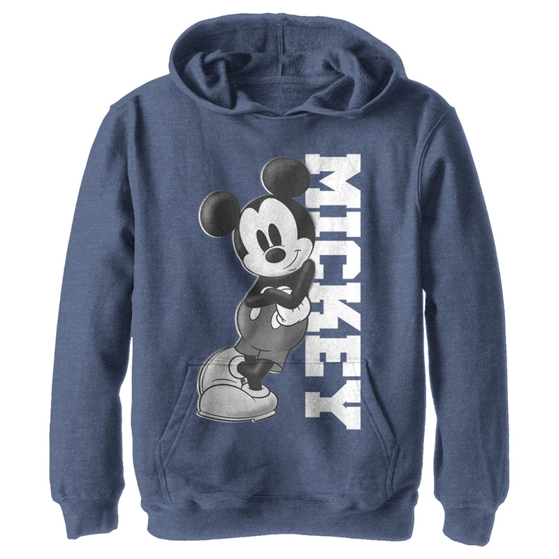 Boy's Mickey & Friends Mickey Lean Pull Over Hoodie